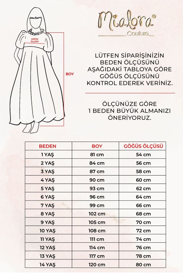 Özel Tasarım Kız Çocuk Elbise, Bilek Aksesuarlı, Özel Tasarım Vintage Kız Çocuk Elbise_M2026